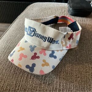 Disney Visor with Multicolor Mickey Mouse Design NWT
